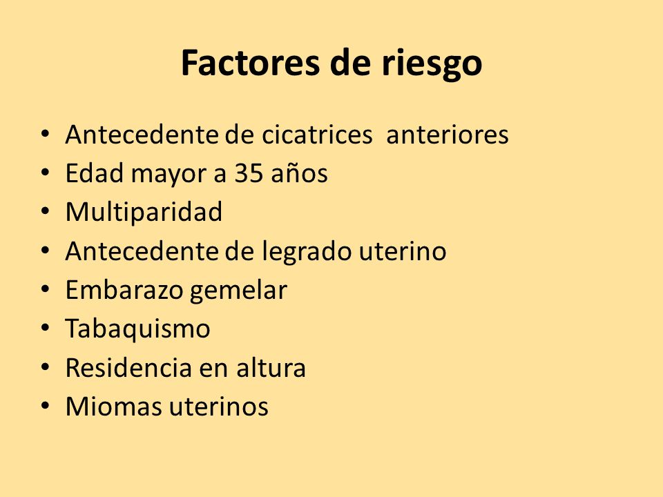 Riesgos del legrado uterino